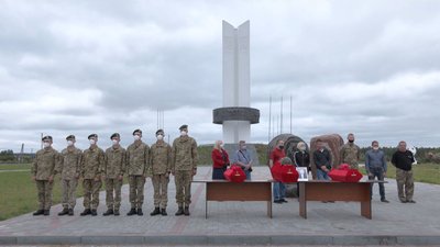 Сеньківка. Обмін останками воїнів Другої Світової Сеньківка. Обмін останками воїнів Другої Світової