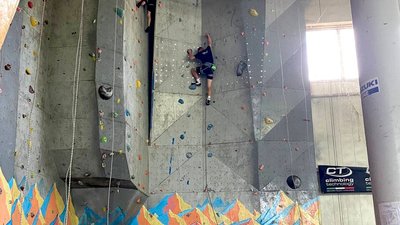 Спорт, змагання, скелелазіння, Дніпро