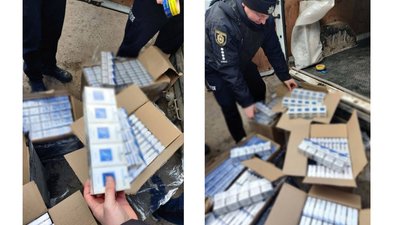 Вилучили понад три тисячі пачок: на Черкащині викрили чоловіка, який підпільно продавав сигарети