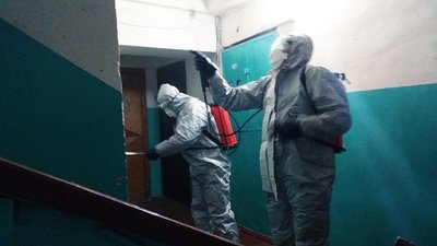 У Черкасах дезінфікували будинок, де живе жінка, яка повернулася з Італії