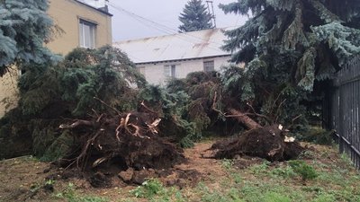 Північчю Донеччини та півднем Луганщини пронісся буревій Північчю Донеччини та півднем Луганщини пронісся буревій