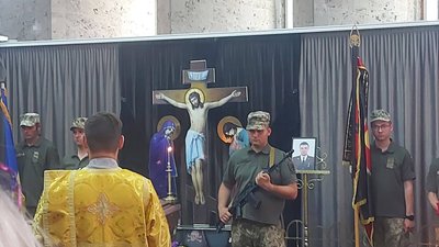 Провели в останню путь Віктора Мазура. Провели в останню путь Віктора Мазура.