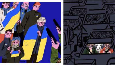Найзрозуміліший вид діалогу: Ілюстратори про війну вол2 (зібрати)