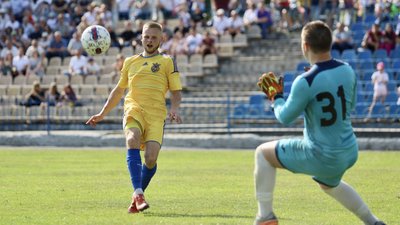 На Тернопільщині відбувся благодійний футбольний матч На Тернопільщині відбувся благодійний футбольний матч