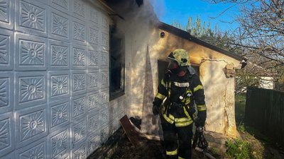 Пожежа в селі