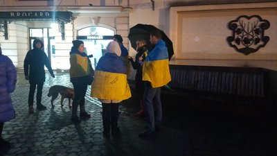 В Ужгороді відзначили восьму річницю Дня Гідності та Свободи