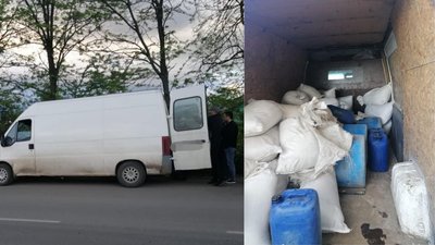 Заховав у соломі. На Одещині чоловік намагався провезти тисячу літрів спирту – ДПСУ