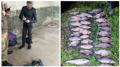 Майже 200 тис. грн збитків: на Дніпропетровщині затримали двох підозрюваних у браконьєрстві