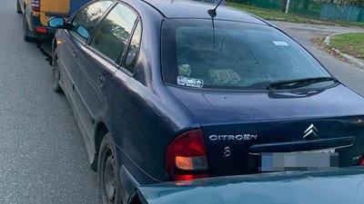 У Черкасах у ДТП втрапили одразу чотири автомобілі У Черкасах у ДТП втрапили одразу чотири автомобілі