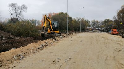 У Вінниці ремонтують відрізок дороги між вулицею Енергетичною та Гонти