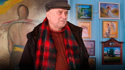Картини художника з Чернігівщини Анатолія Книря, які допомагають військовим