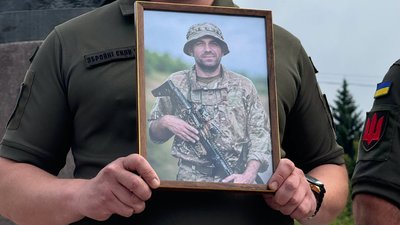Із 42-річним військовослужбовцем Сергієм Чижом попрощалися у Рівному, 11 липня 2026 року