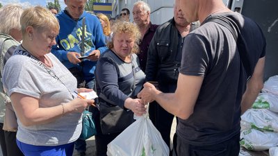 гуманітарна допомога, Німеччина, Херсон гуманітарна допомога, Німеччина, Херсон