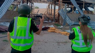 Російська армія завдала ракетних ударів по фермерському господарству у Новій Гнилиці 