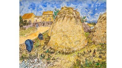 "Копиця сіна" Ван Гога встановили рекорд на аукціоні Christie’s у Нью-Йорку "Копиця сіна" Ван Гога встановили рекорд на аукціоні Christie’s у Нью-Йорку