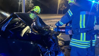 У Запоріжжі сталась ДТП: двоє пасажирів травмувались