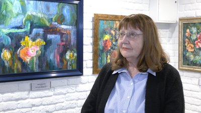 У Рівному дві мисткині презентували спільну виставку "Діалоги" У Рівному дві мисткині презентували спільну виставку "Діалоги"