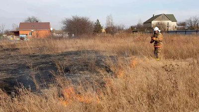 Пожежі сухої рослинності: що треба знати жителям Полтавщини Пожежі сухої рослинності: що треба знати жителям Полтавщини