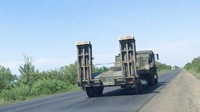 Російські військові перекидають техніку з Мелітополя до Криму — партизани
