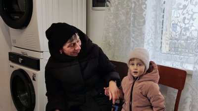 Марія Приступа з дочкою Марія Приступа з дочкою