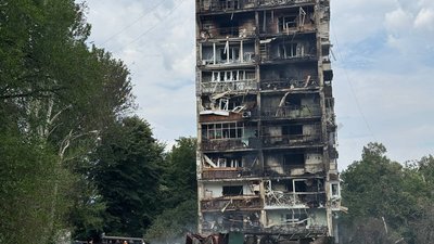 Обстріл, наслідки, пожежа, фоторепортаж, 21 липня, Запоріжжя, авіаудар, окупанти, загиблі