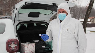 На Полтавщині в одній із громад вакцинують тварин від сказу. Оновлено