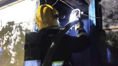На Херсонщині горів житловий будинок
