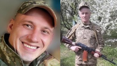 Загиблі військові Микола Кириленко та Михайло Бердюк