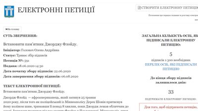 Подати чи підтримати петицію, рівняни зможуть лише після ідентифікації особи Подати чи підтримати петицію, рівняни зможуть лише після ідентифікації особи