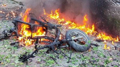 У Феодосії стався вибух у дворі проросійського блогера Таліпова