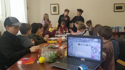 У Луцьку дітей переселенців навчали створенню анімації У Луцьку дітей переселенців навчали створенню анімації
