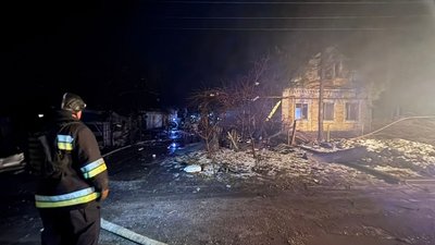 П'ять пожеж через обстріли РФ на Запоріжжі, 29 січня