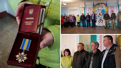Бійців з трьох громад Кіровоградщини посмертно нагородили орденами "За мужність" Бійців з трьох громад Кіровоградщини посмертно нагородили орденами "За мужність"