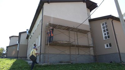 На стіні прихистку для переселенців намалюють мурал На стіні прихистку для переселенців намалюють мурал