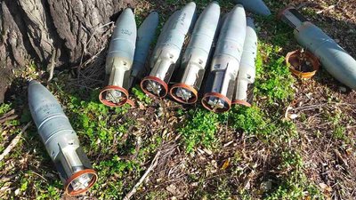 На Дніпропетровщині та Херсонщині за добу знищили понад 200 боєприпасів, що лишилися після російських військ