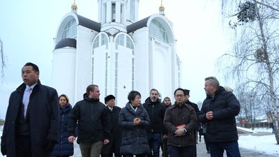 Міністерка закордонних справ Японії відвідала Бучу Міністерка закордонних справ Японії відвідала Бучу