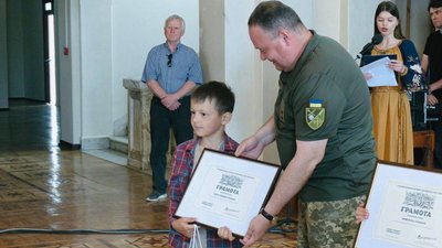 Захар Новомлинський, тернополянин, 9 років Захар Новомлинський, тернополянин, 9 років