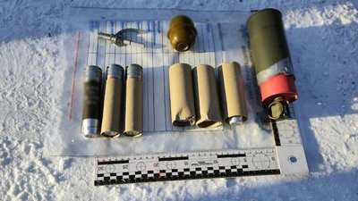 Гранатометні постріли, граната, Олевськ, Житомирщина, поліція