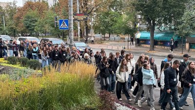 "Марш Пам'яті" з нагоди вшанування жертв Бабиного Яру у Києві
