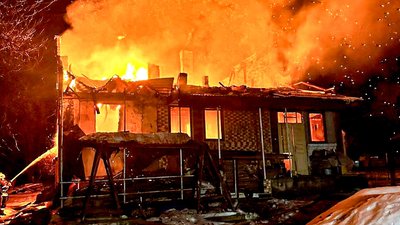 На Львівщині у селі Тишковичі горів житловий будинок