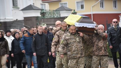 Прощання з бійцем Володимиром Тарановичем у Луцьку, 22 жовтня 2026 року