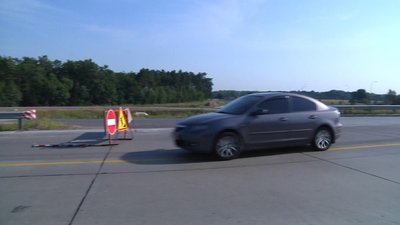Ремонтують аварійні ділянки об'їзної Житомира Ремонтують аварійні ділянки об'їзної Житомира