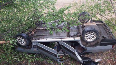 На Миколаївщині в наслідок аварії загинув водій легковика На Миколаївщині в наслідок аварії загинув водій легковика