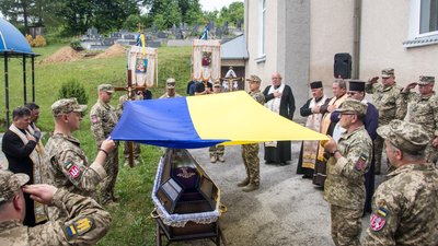 Похорон, ЗСУ, Володимир Ганущин, 5 червня 2026, Тернопіль