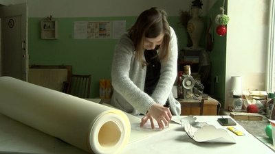 Техпрацівники, декоратори і склад з реквізитом: залаштунки Волинського драмтеатру Техпрацівники, декоратори і склад з реквізитом: залаштунки Волинського драмтеатру