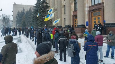 За доступне розмитнення: у центрі Харкова протестували євробляхери За доступне розмитнення: у центрі Харкова протестували євробляхери
