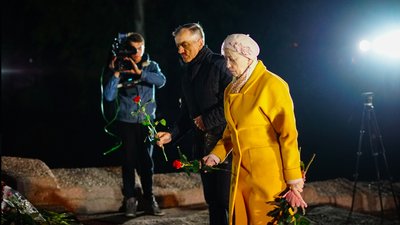 У Києві в пам'ять жертв Бабиного Яру пройшла міжрелігійна молитва У Києві в пам'ять жертв Бабиного Яру пройшла міжрелігійна молитва