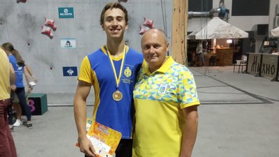 Ярослав Ткач переміг на Кубку України зі скелелазіння Ярослав Ткач переміг на Кубку України зі скелелазіння