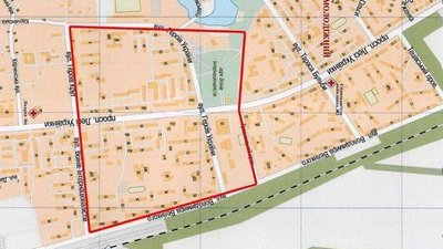 Карта-схема санітарної зони у місті Кременчук Карта-схема санітарної зони у місті Кременчук