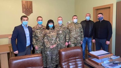 Прикарпатські податкові міліціонери повернулися зі зони ООС Прикарпатські податкові міліціонери повернулися зі зони ООС